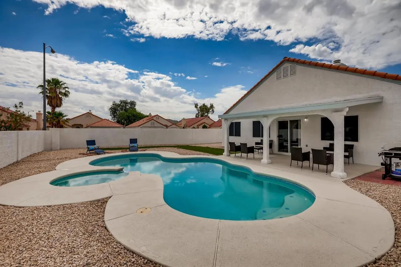 Luxurious House With A Pool, Spa, And Patio, Sleeps 6 Comfortably Las Vegas 0*,  United States